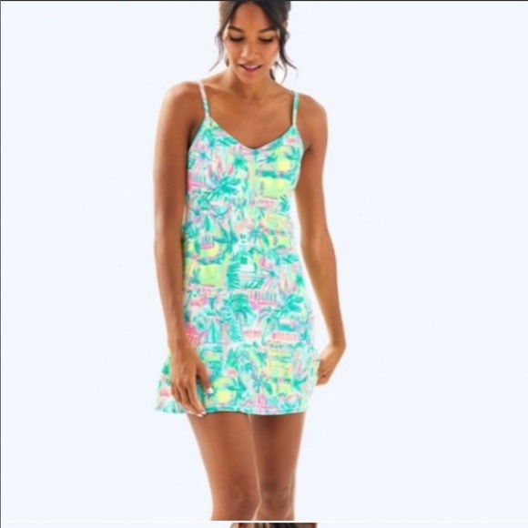 NWOT Lilly Pulitzer Adeli Athletic Dress - Picture 2 of 9